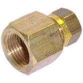 AG Brass Female Stud Coupling 10mm x 1/2" BSP - M12/10/322W